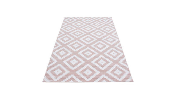 WEBTEPPICH 80/300 cm Plus Pink  - Pink, KONVENTIONELL, Textil (80/300cm) - Novel