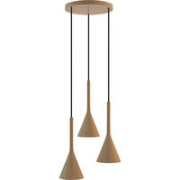 HÄNGELEUCHTE 30/150 cm  - Eichefarben, Natur, Holz (30/150cm)
