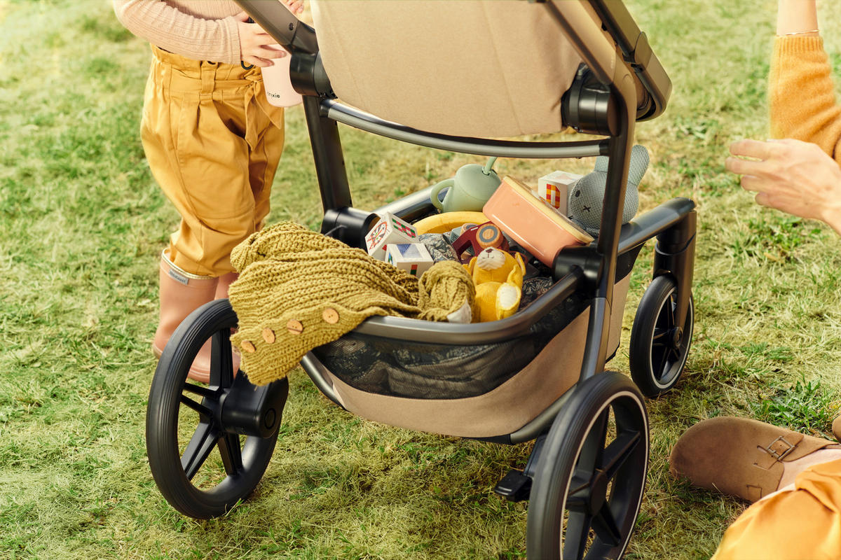 KINDERWAGEN Day 5  - Grau/Grün, Basics, Textil/Metall (94/60/113cm) - Joolz