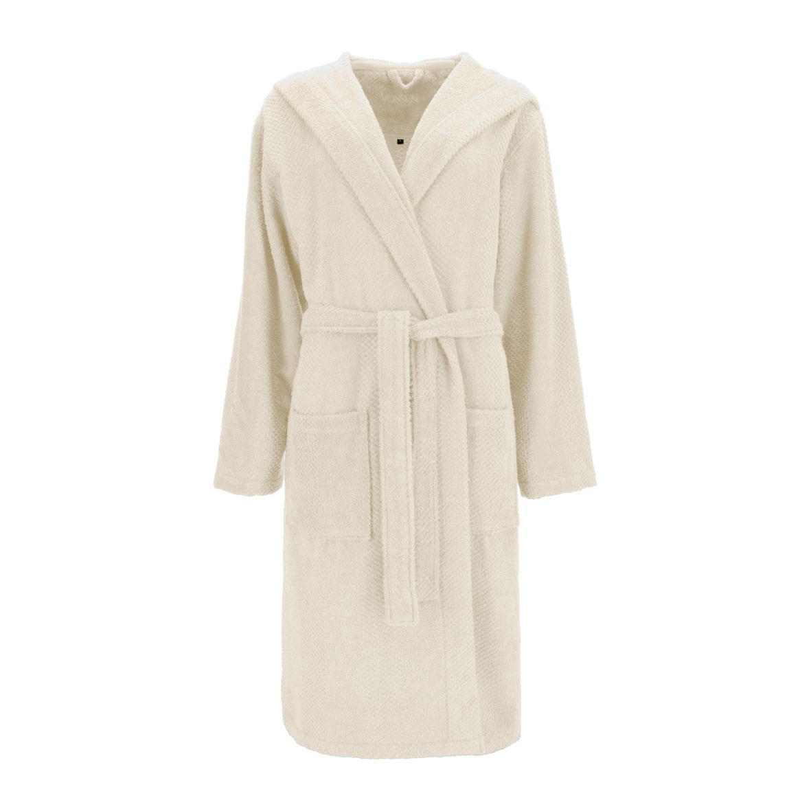 BADEMANTEL M Unisex  - Beige, Design, Textil (Mnull) - Vossen