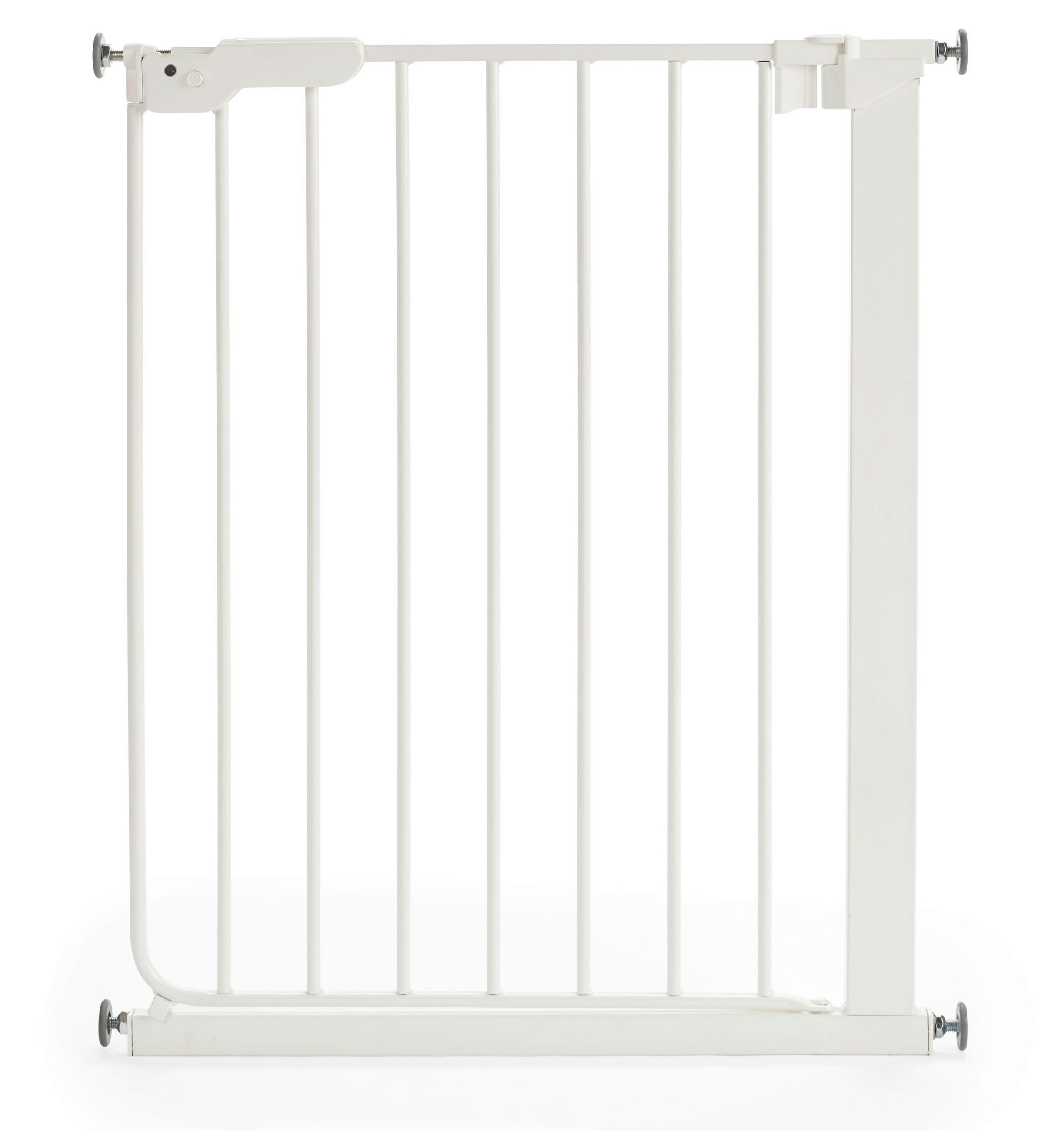 TÜRSCHUTZGITTER 66,5/73 cm  - Weiß, Basics, Metall (66,5/73cm) - Baby Dan