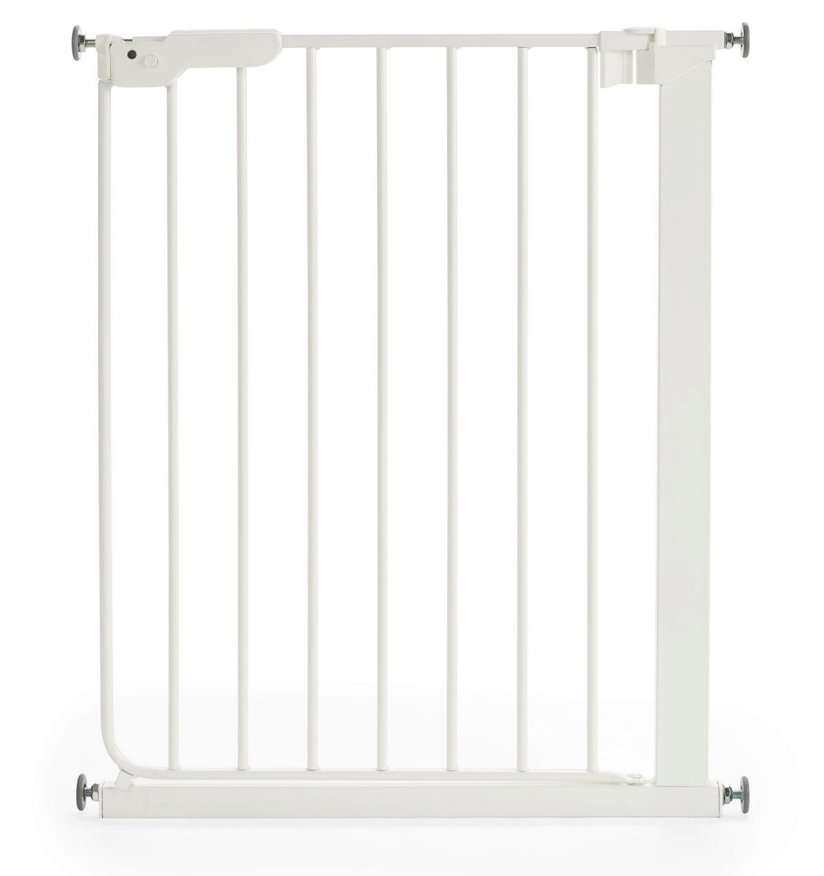 ZÁBRANA NA DVEŘE - bílá, Basics, kov (66,5/73cm) - Baby Dan