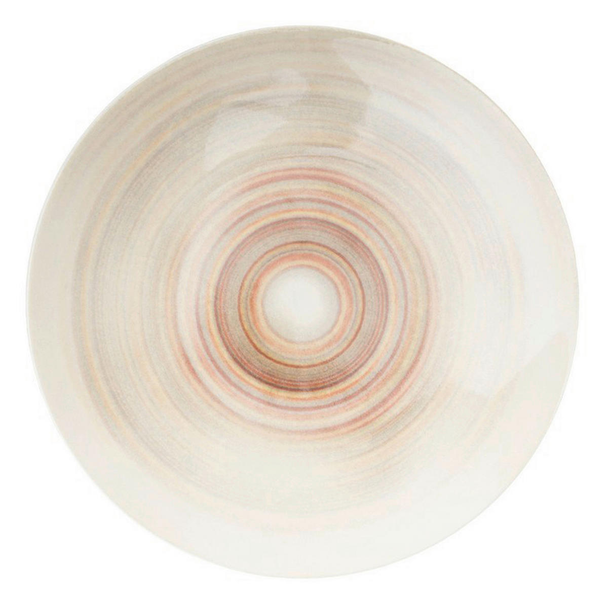 KOMBISERVICE Creme 24-teilig 6 Personen  - Creme, Basics, Keramik (25cm)