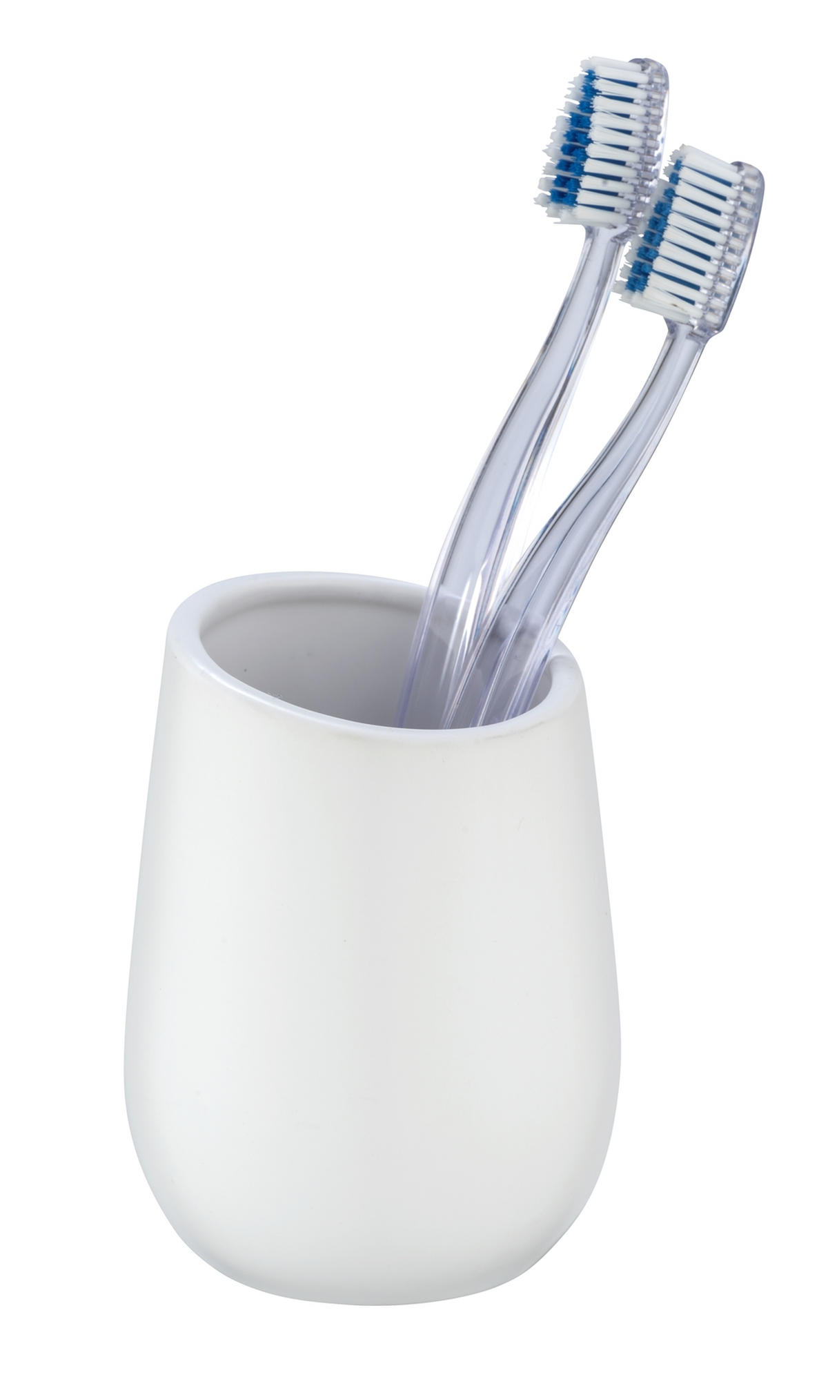 TANDBORSTGLAS keramik  - vit, Basics, keramik (8/11cm)