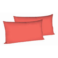KOPFKISSENBEZUG 40/80 cm  - Rot, Basics, Textil (40/80cm) - Fleuresse