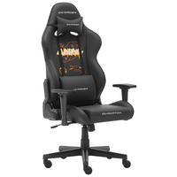 GAMINGSTUHL  in Lederlook Gelb, Rot, Schwarz  - Gelb/Rot, Design, Kunststoff/Textil (70/126/70cm) - Dxracer
