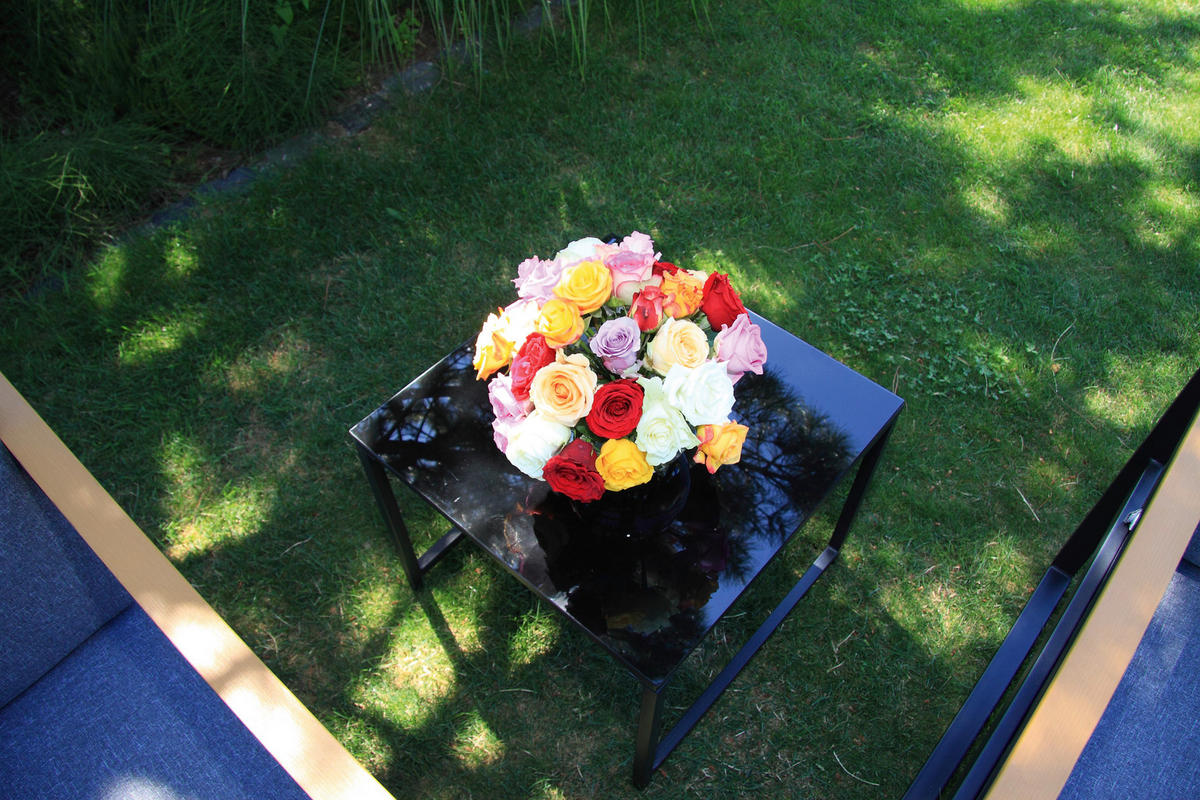 LOUNGEGARNITUR   Stahl  - Anthrazit, Basics, Textil/Metall - Acamp