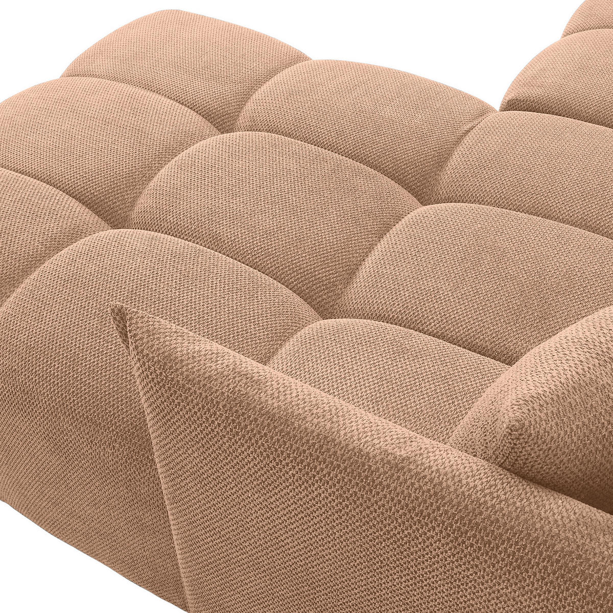 ECKSOFA Rosa Plüsch Zierkissen, Rückenkissen, Bettkasten, Schlaffunktion, Rücken echt, Liegefläche im Originalstoff  - Schwarz/Rosa, KONVENTIONELL, Kunststoff/Textil (253/192cm) - Carryhome
