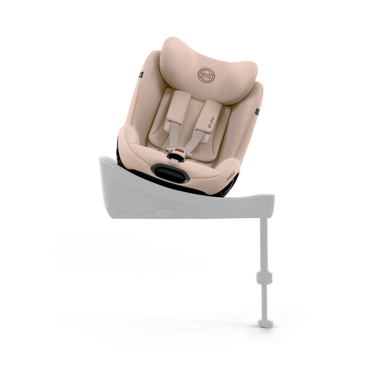 REBOARDER-KINDERSITZ Sirona S Cozy Beige  - Beige, Basics, Kunststoff/Textil (53/45,5/49,5cm) - cybex PLATINUM