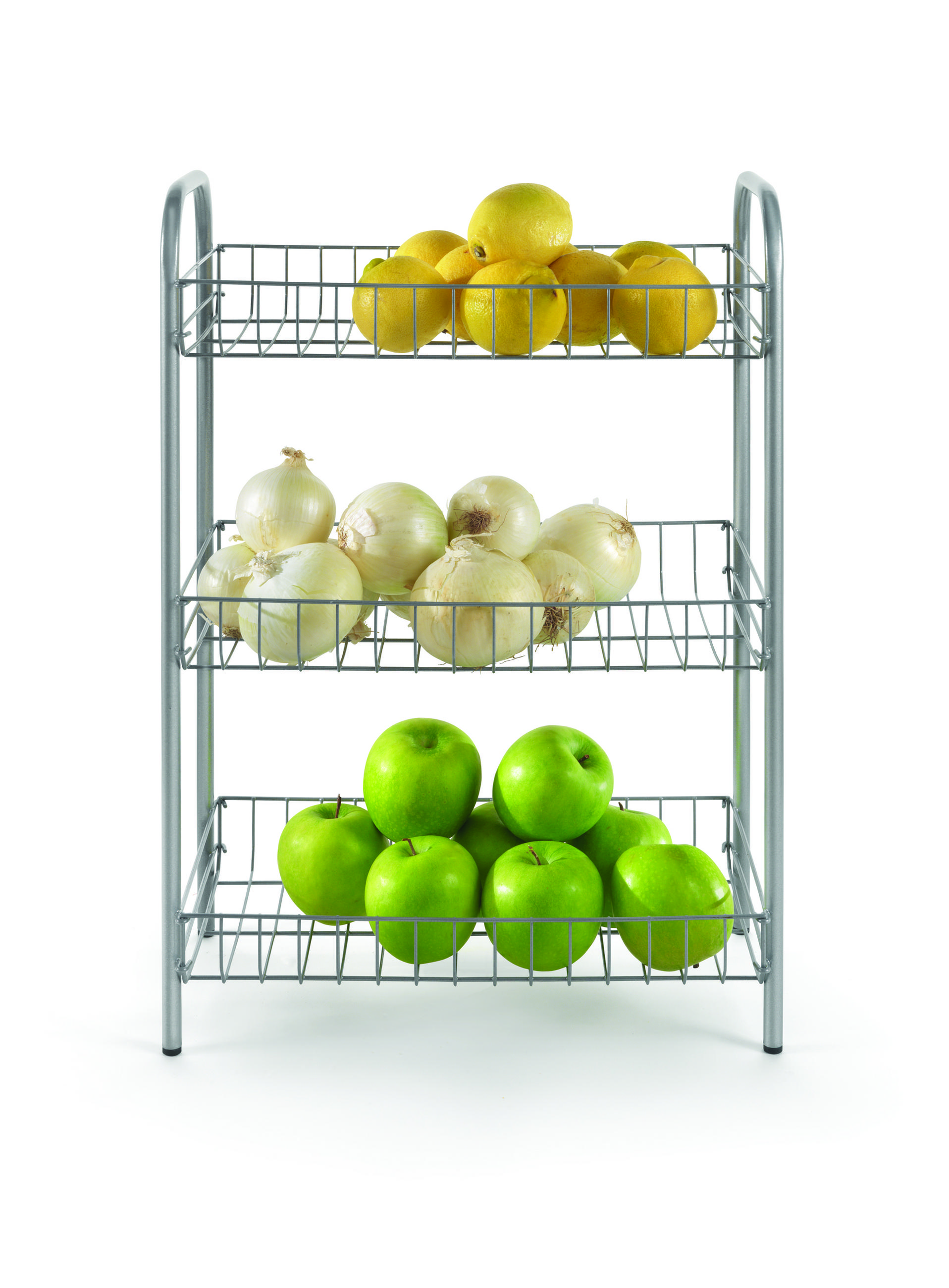 SET ORGANIZATOARE DE BUCĂTĂRI - gri, Basics, metal (41/61/23cm)