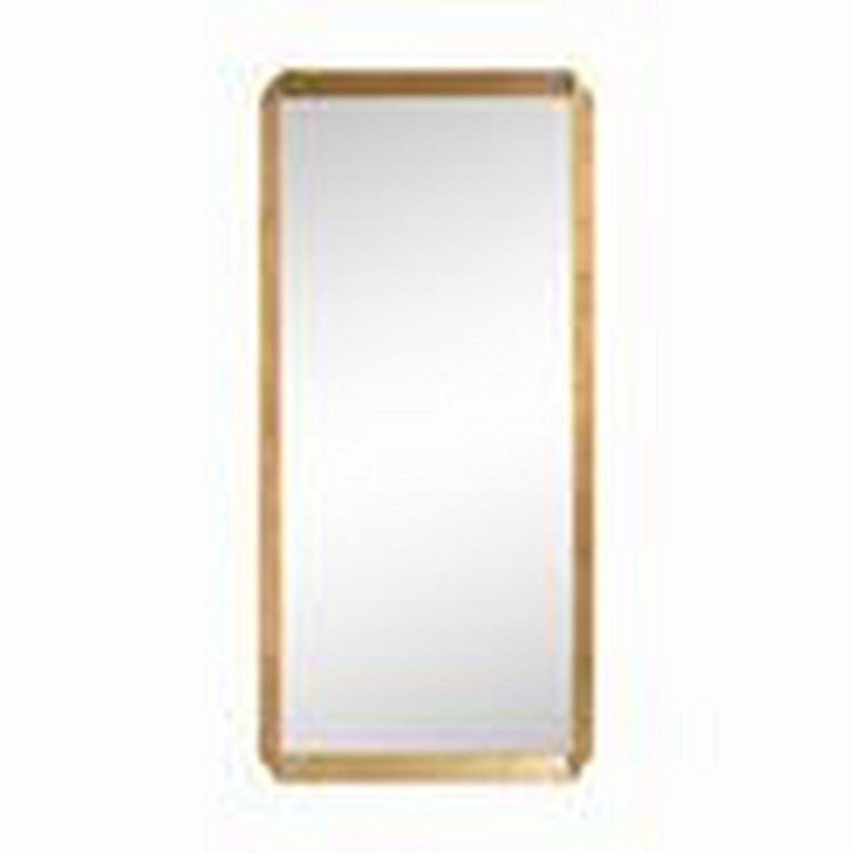 Oglindă De Perete 90/190/5 cm    - auriu, Design, sticlă/metal (90/190/5cm) - Novel