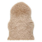 Schaffellimitat 60/90 cm Sarah Beige Tierform  - Beige, Basics, Textil (60/90cm) - Boxxx
