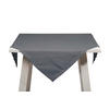 TISCHDECKE 100/100 cm  - Graphitfarben, Basics, Textil (100/100cm) - Pichler
