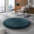 HOCHFLORTEPPICH 160 cm Petrol  - Petrol, Basics, Textil (160cm) - Novel