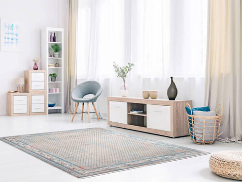 WEBTEPPICH 160/230 cm Monza Grau, Multicolor  - Multicolor/Grau, KONVENTIONELL, Textil (160/230cm) - Dieter Knoll