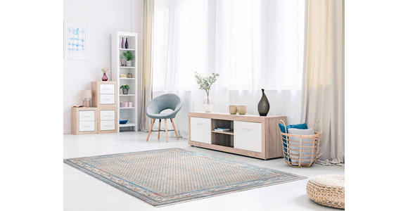 WEBTEPPICH 80/150 cm Monza Grau, Multicolor - Multicolor/Grau, KONVENTIONELL, Textil (80/150cm) - Dieter Knoll