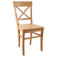 STUHL in Holz Buchefarben  - Buchefarben, MODERN, Holz (48/92,5/49cm) - Livetastic