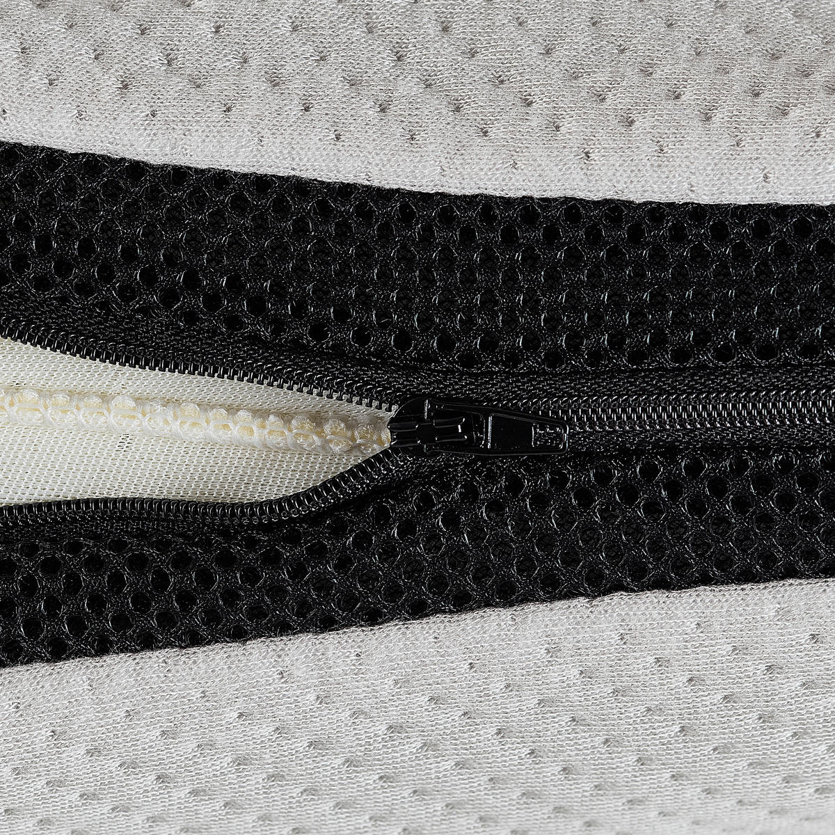 KOPFKISSEN Viskoelastischer Kern  - Weiß, Basics, Textil (80/10/40cm) - Boxxx