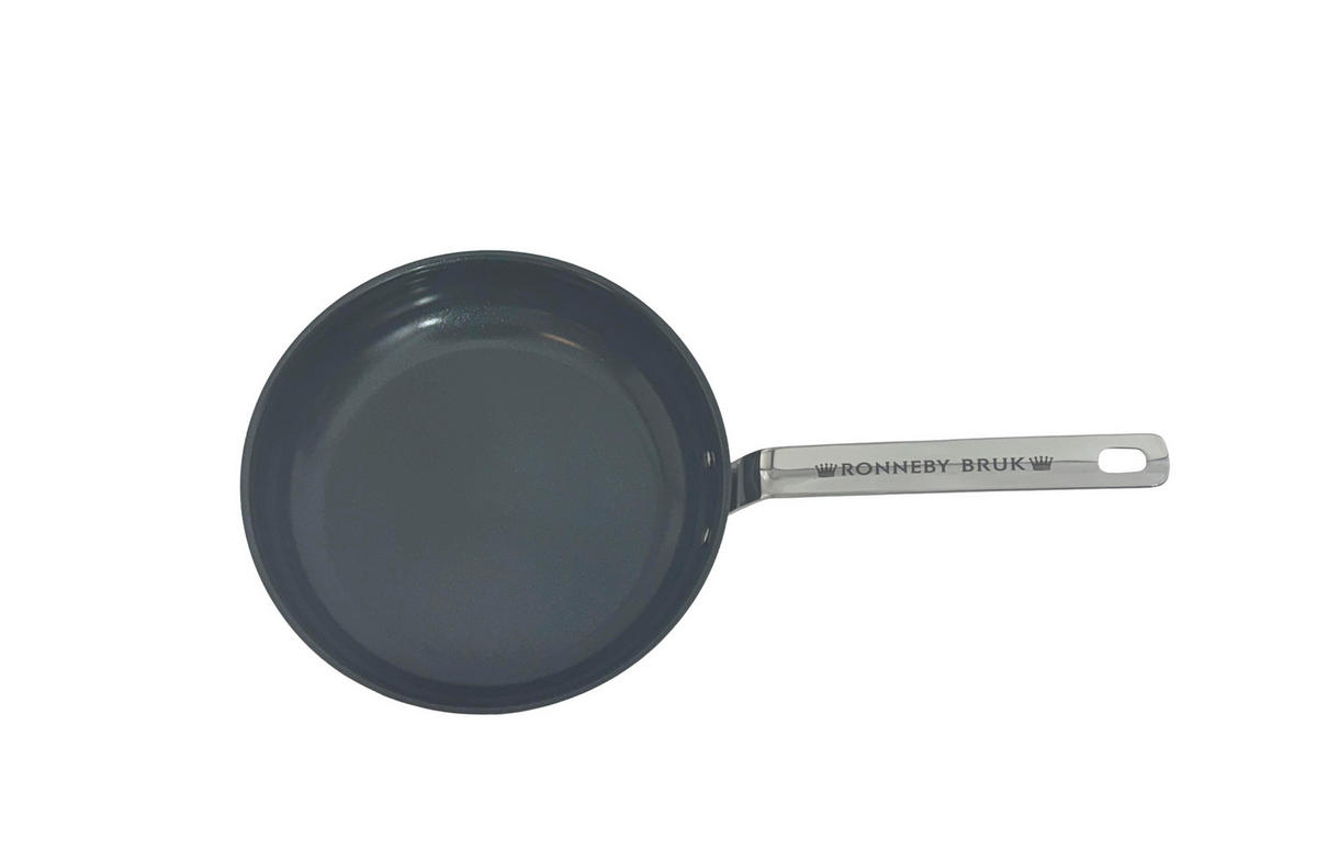 BRATPFANNE  - Grau, Basics, Metall (54/30/6cm)