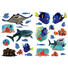 Tiere DEKOSTICKER - Multicolor, KONVENTIONELL, Kunststoff (50/70/0,10cm) Tiere DEKOSTICKER - Multicolor, KONVENTIONELL, Kunststoff (50/70/0,10cm)