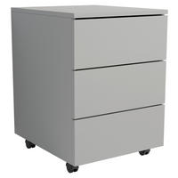 ROLLCONTAINER 39/55/45 cm  - Schwarz/Grau, Design, Holzwerkstoff/Kunststoff (39/55/45cm) - MID.YOU