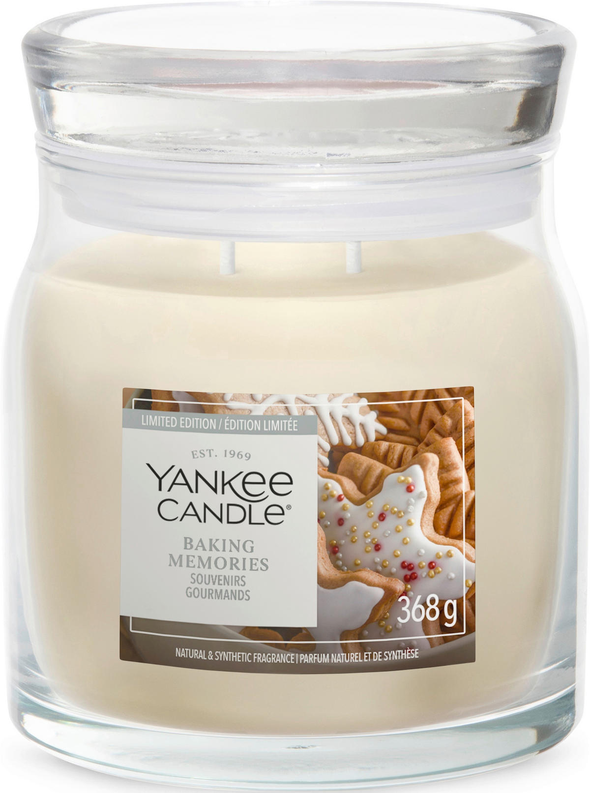 ILLATGYERTYA - sötét rózsaszín, Basics, paraffin (9.5/11.8/9.5cm) - Yankee Candle