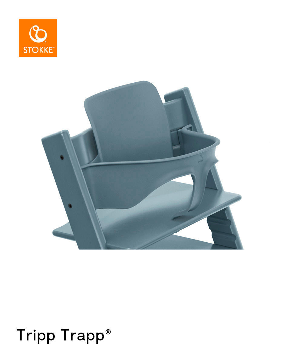 HOCHSTUHLBÜGEL Tripp Trapp Baby Set²  - Blau, Basics, Kunststoff (43/19/22cm) - Stokke