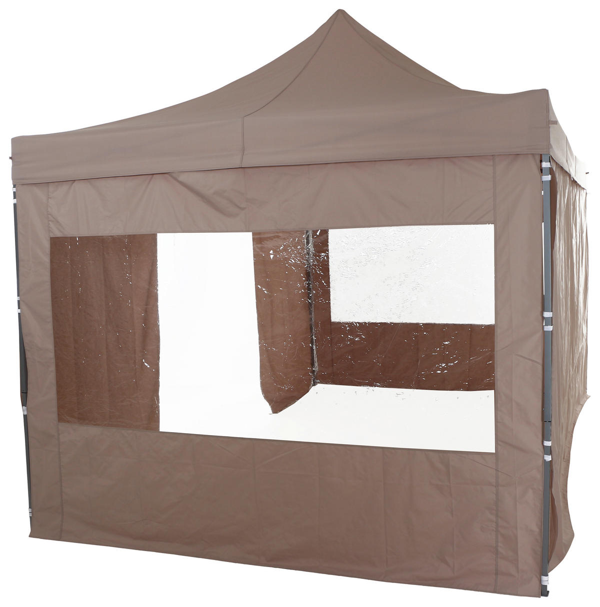 PAVILLON 450/330/300 cm   - Taupe, KONVENTIONELL, Textil/Metall (450/330/300cm) - Siena Garden