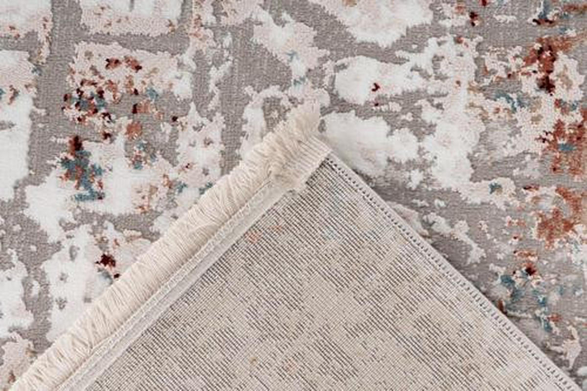 VINTAGE-TEPPICH 120/180 cm Akropolis Grau, Rosa  - Rosa/Grau, Design, Textil (120/180cm) - Kayoom