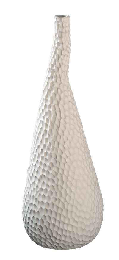 VÁZA, keramika, 46 cm - krémová, Basics, keramika (46cm) - ASA
