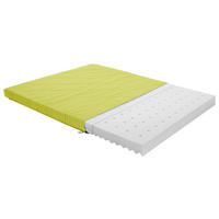 LAUFGITTERMATRATZE SCOTTY     - Grün, Basics, Textil (90,0/72,0/5,0cm) - Paidi