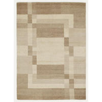 WOLLTEPPICH 140/200 cm Sikana Field Beige  - Beige, KONVENTIONELL, Textil (140/200cm) - Cazaris