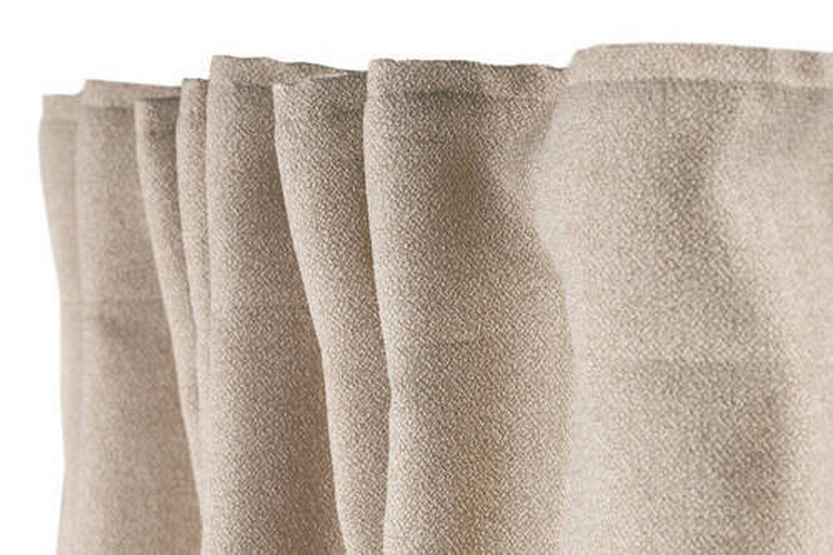 FERTIGVORHANG  blickdicht  130/250 cm   - Beige, Basics, Textil (130/250cm) - Esprit