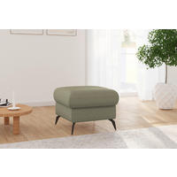 HOCKER ROCHELLE E Flachgewebe Olivgrün  - Schwarz/Olivgrün, KONVENTIONELL, Textil/Metall (58/50/58cm) - Sit & More