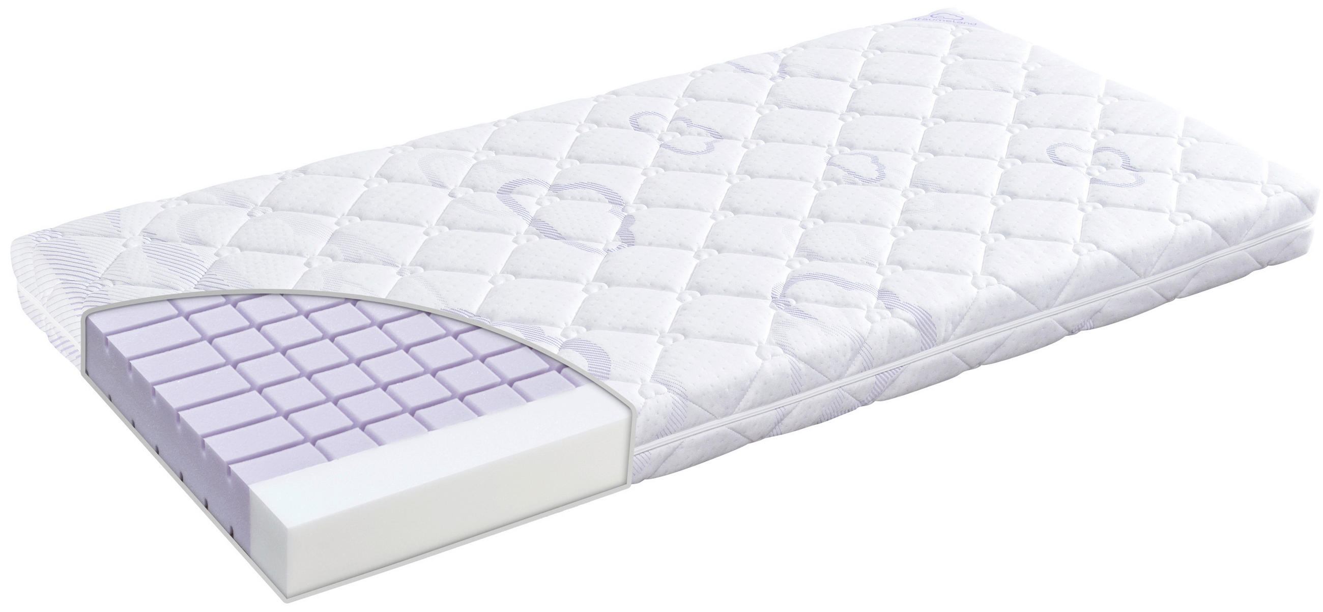 KINDERMATRATZE Glücksstern  60/120 cm    - Basics, Textil (60/120cm) - Träumeland
