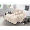 XXL-SESSEL - Creme, MODERN, Kunststoff/Textil (181/87/155cm) - Livetastic