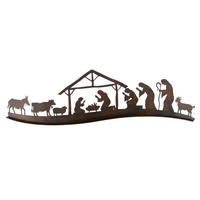 SKULPTUR  - Braun, Basics, Metall (50,5/6/14,5cm) - Boltze Home