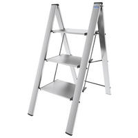 ÖSSZECSUKHATÓ FELLÉPŐ - fekete/alumínium színű, Basics, fém (6.15kg)
