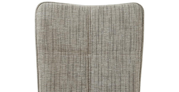 STUHL - Schwarz/Braun, Design, Textil/Metall (50/90,5/66cm) - Carryhome