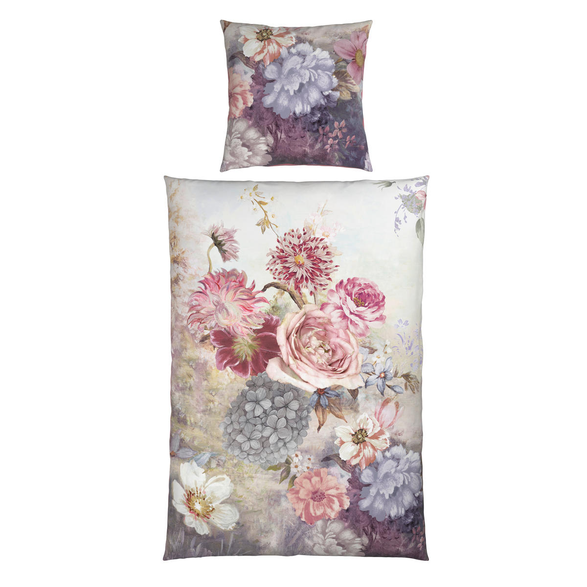 WENDEBETTWÄSCHE Renforcé 155/220 cm  - Multicolor, KONVENTIONELL, Textil (155/220cm) - Novel