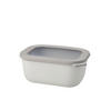 VORRATSDOSE CIRQULA 1500 ml  - Weiss/Hellgrau, Basics, Kunststoff (1,5cm) - Mepal
