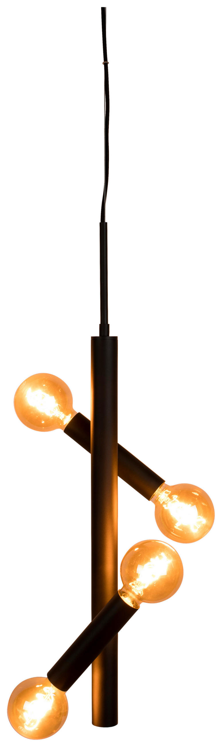 HÄNGELEUCHTE 17/222/39 cm  - Schwarz, Basics, Metall (17/222/39cm) - Zuiver