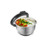 SCHÜSSEL MUOVO 12 cm   - Edelstahlfarben, Basics, Kunststoff/Metall (12cm) - Gefu