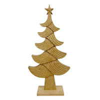 DEKOBAUM  - Naturfarben, LIFESTYLE, Holz (30/62/9cm) - X-Mas