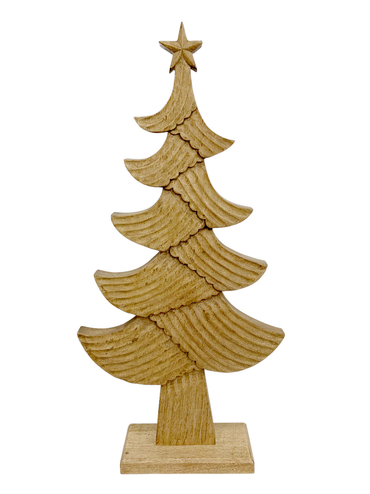 DEKOBAUM  - Naturfarben, LIFESTYLE, Holz (30/62/9cm) - X-Mas