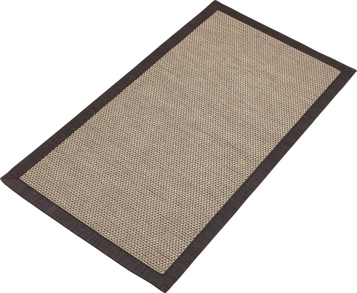 FLACHWEBETEPPICH 80/200 cm Theta  - Anthrazit, Konventionell, Kunststoff/Textil (80/200cm) - Linea Natura