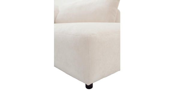 ECKSOFA  in Chenille Naturfarben  307/224 cm  - Schwarz/Naturfarben, KONVENTIONELL, Kunststoff/Textil (307/224cm) - Hom`in