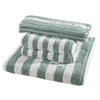 FROTTIERSET Split Stripes Grün 5-teilig  - Grün, Basics, Textil - Joop!