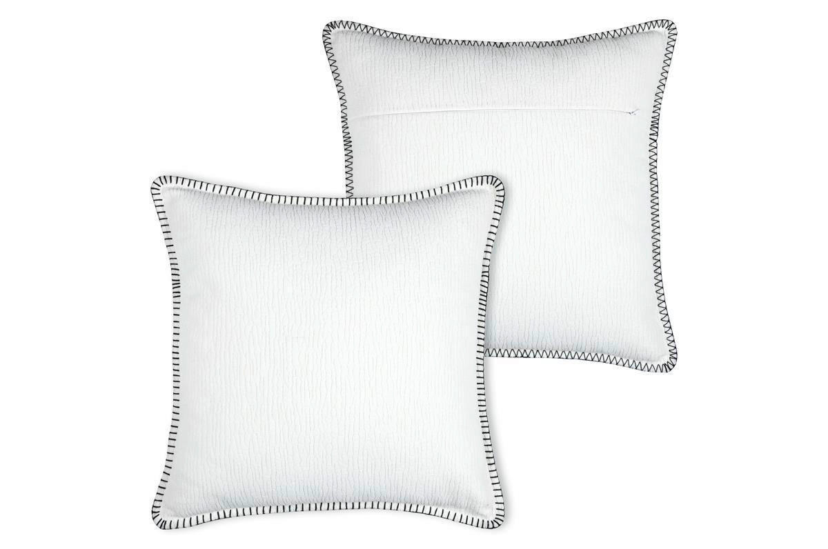 UKRASNI JASTUČIĆ   CALM LIVING  - bijela, Konvencionalno, tekstil (45/45cm)