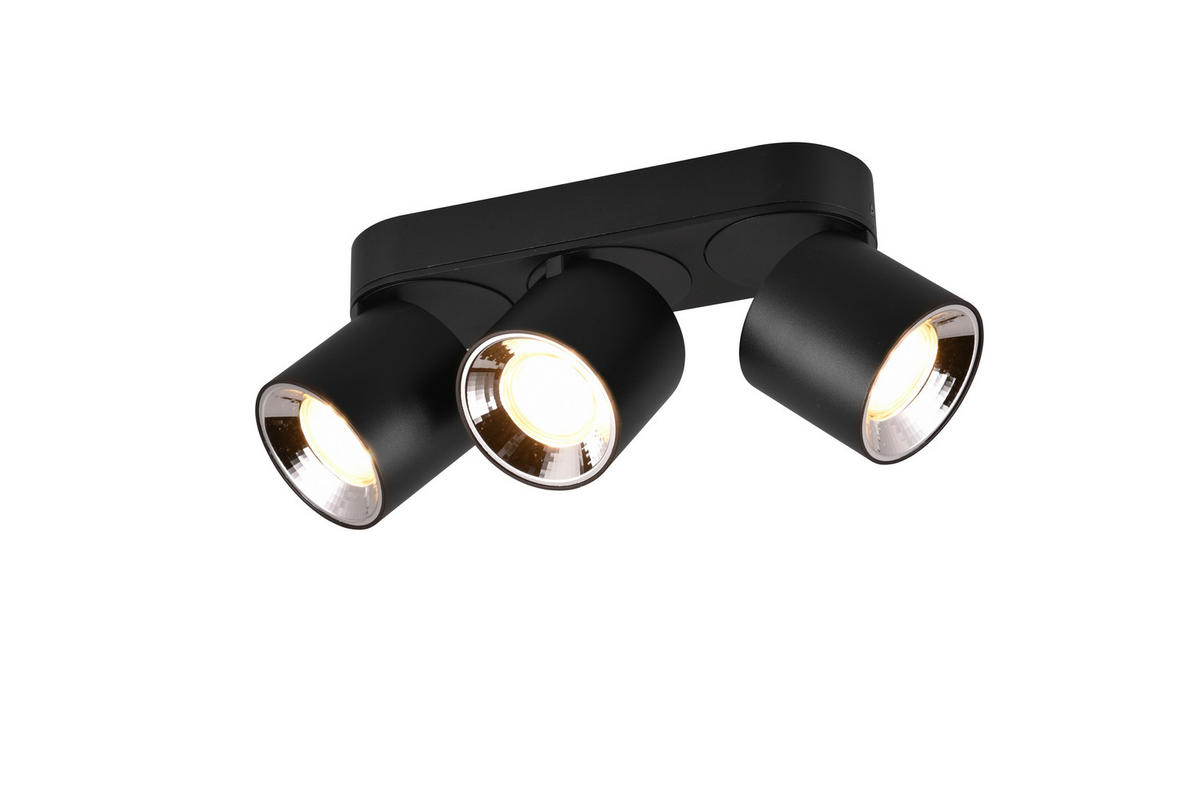 STRAHLER Guayana 27,3/12,0/8,7 cm   - Schwarz, Basics, Metall (27,3/12,0/8,7cm) - Trio Leuchten